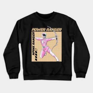 Crimson Power Ranger Fire Fueled Fury Crewneck Sweatshirt